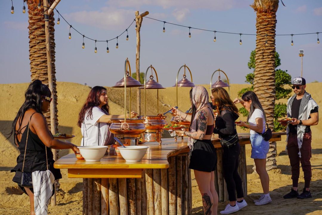 Enchanting Dinner in the Al Marmoom Desert