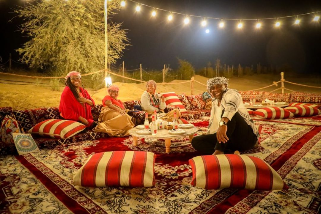 Enchanting Dinner in the Al Marmoom Desert