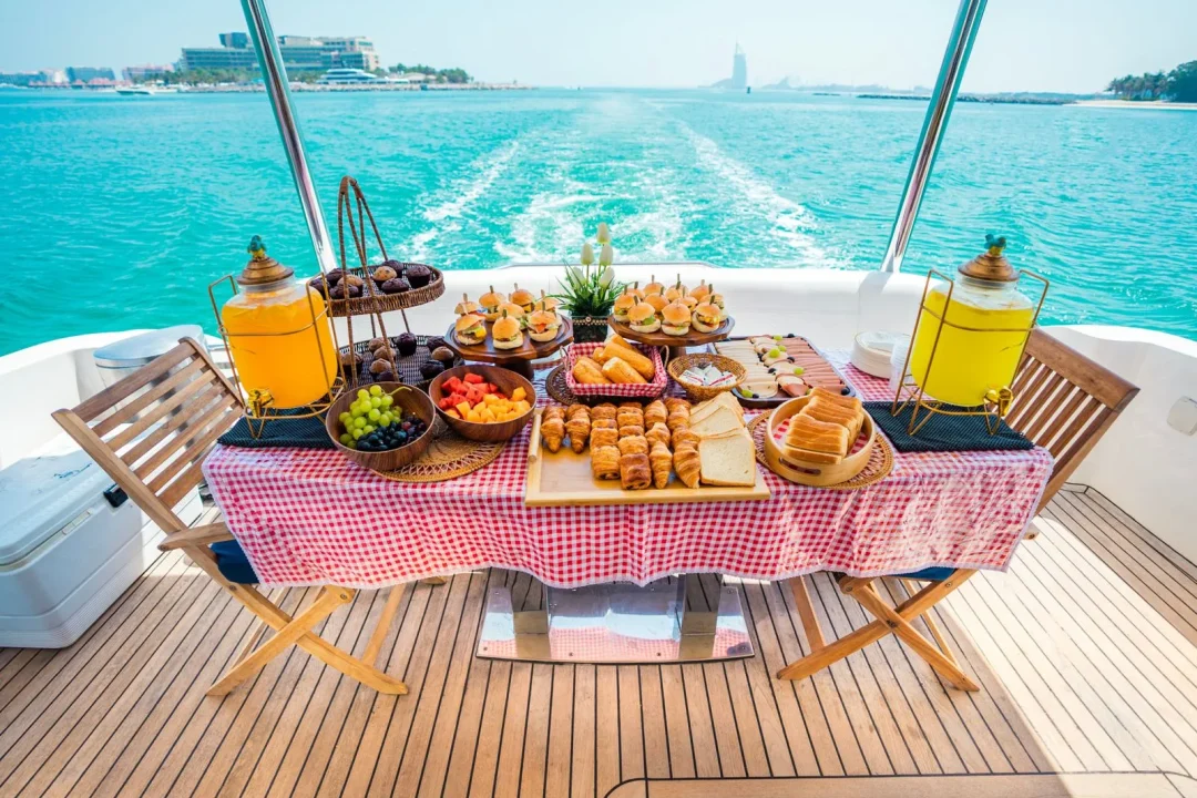 Exclusive Morning Breakfast on a House Boat Dubai