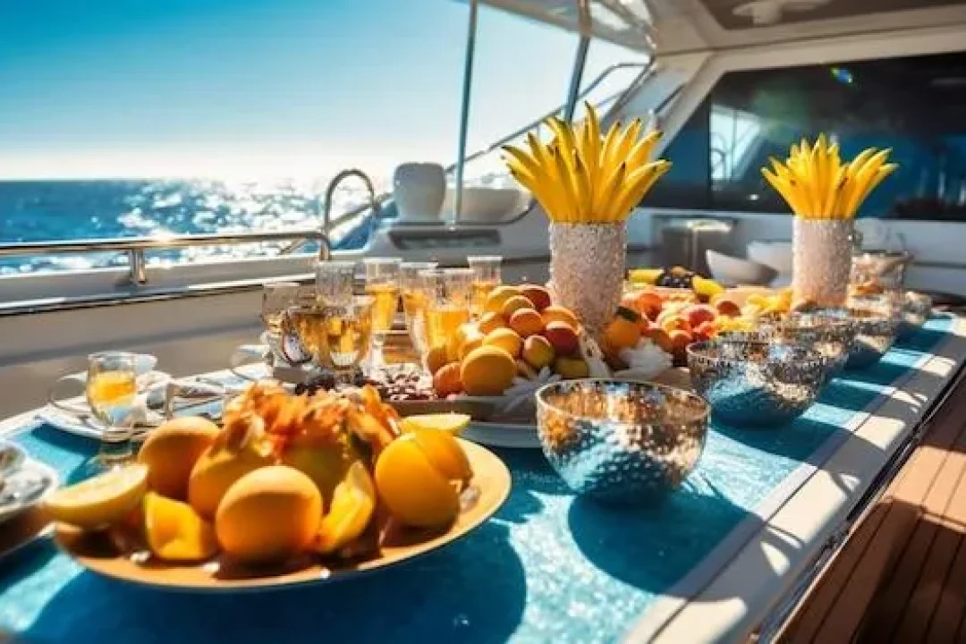 Exclusive Morning Breakfast on a House Boat Dubai